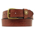 Nocona Hiker Belt — Brass Shell Casing Detail
